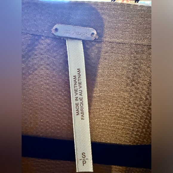 Elegant Copper Ruched Blouse - Picture 4 of 4